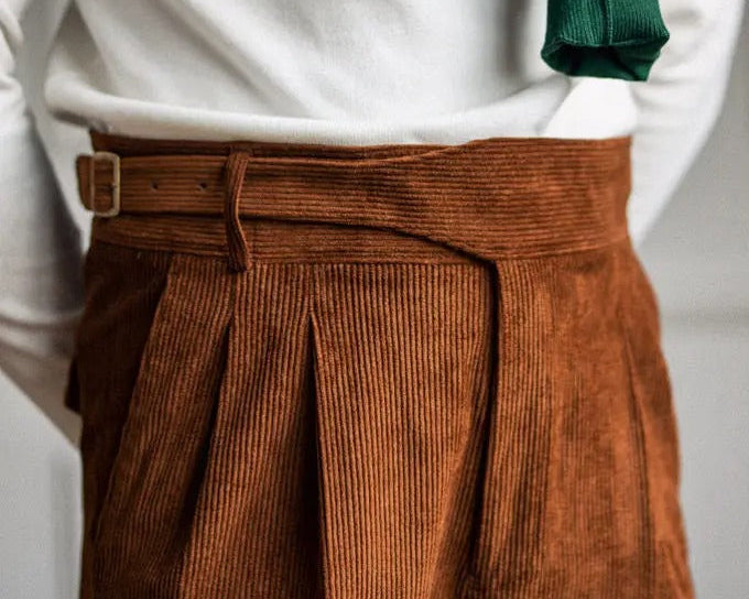 Straight-Leg Trousers